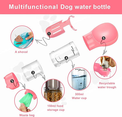 bebedero Multifuncional 4en1 perros 500ML