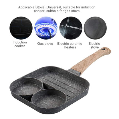 Combo Sarten Antiadhere 4 y 3 Puestos