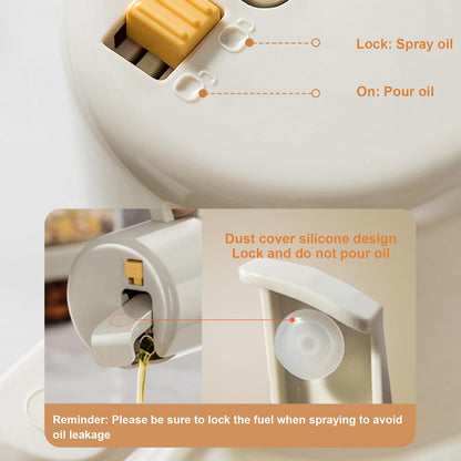 BOTELLA DISPENSADOR PARA ACEITE 2 EN 1