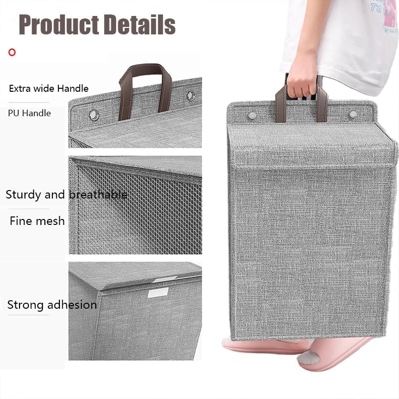 Cesto De Ropa Sucia Montable En Pared