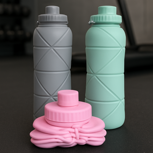 BOTELLA DESPLEGABLE Y MALEABLE PARA RUNNERS